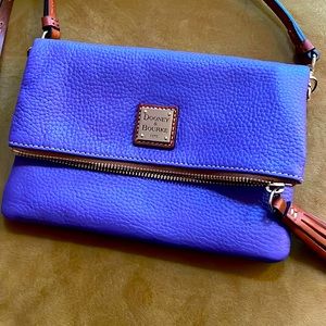 Dooney & Bourke holdover Crossbody.  Color: Amethyst.